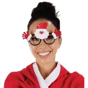 Non communiqué 1 Paire de lunettes père Noël REF/19630 Accessoire de déguisement festif - ptit clown pas cher
