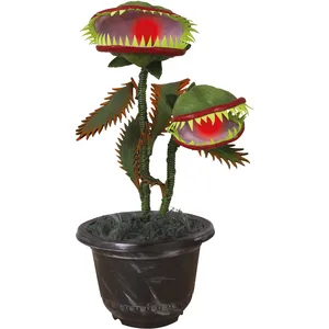 CED Plante Carnivore Animée (Décoration Son Et Lumière
