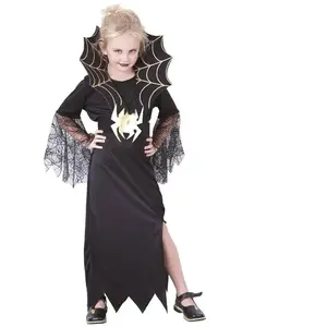 RueDeLaFete Costume Enfant Veuve Noire Taille 5-6 ans (S) pas cher