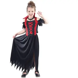 RueDeLaFete Costume Enfant Vampirella Taille 5-6 ans (S) pas cher