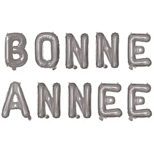 Comparateur de prix : P'TIT Clown re84010, Ballon mylar alu Bonne Année Argent