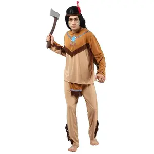 Déguisement Indien apache Homme, taille S/M FETE-86760 pas cher