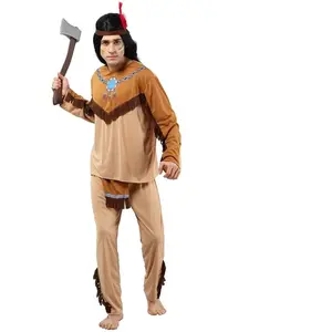 RueDeLaFete Déguisement Indien apache Homme, taille L/XL pas cher