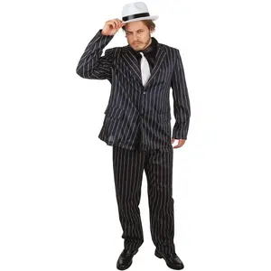 Comparateur de prix : Déguisement adulte de gangster, taille S/M FETE-88062