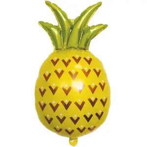 RueDeLaFete Ballon alu Ananas 80 cm pas cher
