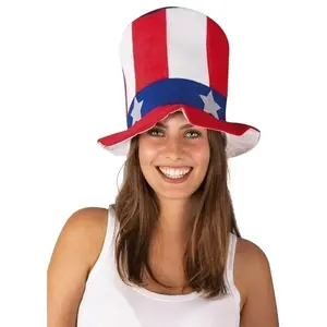 Comparateur de prix : Chapeau velours Haut de Forme américain FETE-71520