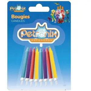 Comparateur de prix : Lot de 13 bougies coloriés Petronix™