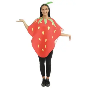 Comparateur de prix : RueDeLaFete Costume fraise - adulte - taille unique