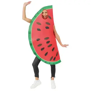 RueDeLaFete Costume pastèque Adulte - taille unique pas cher