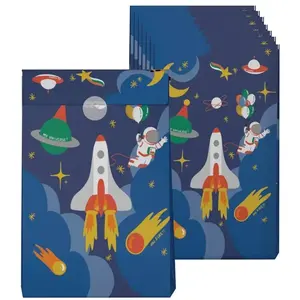 RueDeLaFete Lot de 8 sachets surprise Thème Espace pas cher