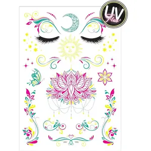 Planche de tatouages UV
