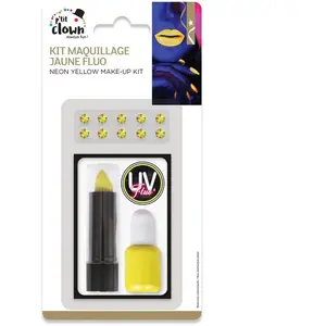 Comparateur de prix : Kit maquillage Jaune fluo
