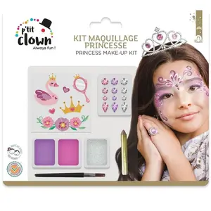 Comparateur de prix : P'TIT CLOWN - 23877 - Kit maquillage - princesse