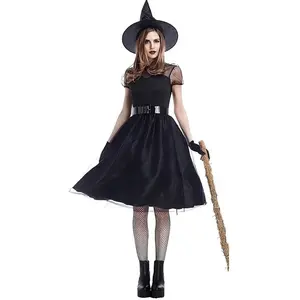 déguisement sorcière noire femme - l - noir - ptitclown 23089 pas cher