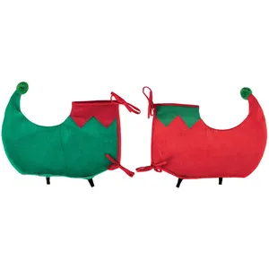 Non communiqué sur-chaussures lutin père noël adulte - générique 23641 pas cher