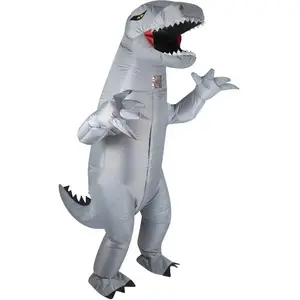 Déguisement Gonflable Dinosaure Gris Adulte pas cher