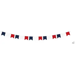 Comparateur de prix : Guirlande drapeaux fanions France bleu, blanc, rouge 3m FETE-23309