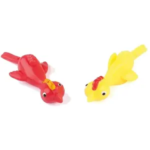 Comparateur de prix : Lot de 2 mini jouets poulet à lancer