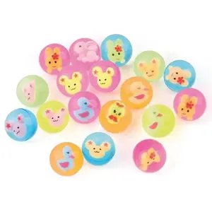 Comparateur de prix : Lot de 4 balles rebondissantes animaux