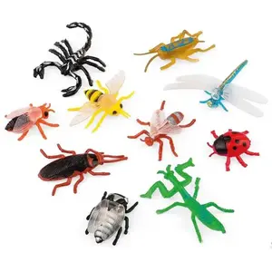 Comparateur de prix : Lot de 4 mini animaux insectes