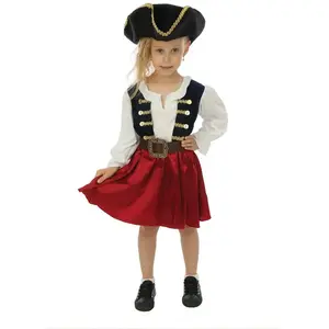 RueDeLaFete Déguisement de Pirate fille 7/9 ans pas cher