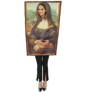 Déguisement Mona Lisa tableau La Joconde adulte pas cher