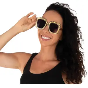 Comparateur de prix : Lunettes disco Or
