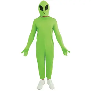 Déguisement extra-terrestre vert adulte, taille S/M FETE-23741 pas cher
