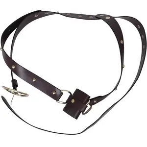 RueDeLaFete Ceinture porte-épée marron pas cher