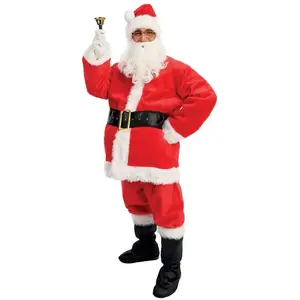Comparateur de prix : Non communiqué Costume complet adulte homme fourrure en père Noël taille L/XL REF/20081 Avec accessoire