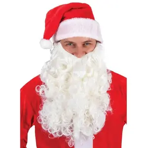 RueDeLaFete BARBE DE PERE NOEL LUXE BLANCHE pas cher
