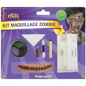 Comparateur de prix : Kit maquillage zombie cicatrice