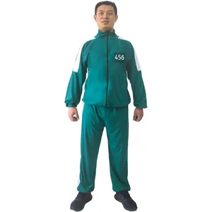 Comparateur de prix : Costume homme Squid Game survêtement bleu PTIT CLOWN taille XS