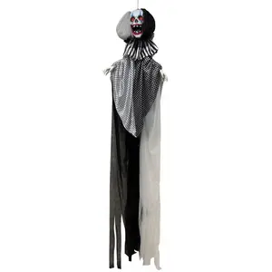 RueDeLaFete Décor géant - clown - sonore, lumineux - 3,60 m 22235PC pas cher