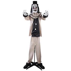 Comparateur de prix : automate clown maléfique animé son lumière 160cm - ptitclown 22237