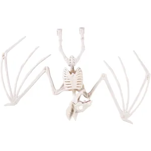 Comparateur de prix : PTIT CLOWN Décoration Halloween à suspendre avec squelette de chauve-souris 16 x 30 cm (x1) REF/22239