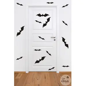 Comparateur de prix : Lot 60 Stickers 3D - Chauve-souris