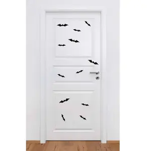 Comparateur de prix : P'TIT Clown re22937 - Lot de 12 stickers chauve-souris 16 à 32 cm
