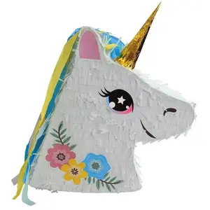 Comparateur de prix : RueDeLaFete Pinata tête de Licorne 40 cm