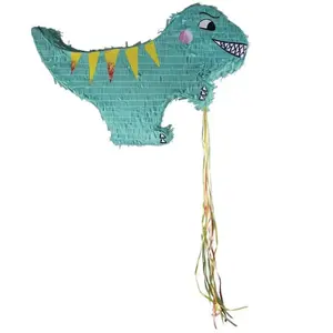Comparateur de prix : PTIT CLOWN 1 Piñata Dinosaure du Jurassic "T-Rex" pour fête anniversaire enfant 36 x 57cm REF/22907