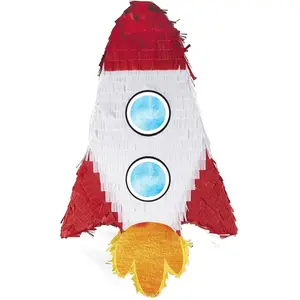 Comparateur de prix : PTIT CLOWN 1 Piñata Fusée pour fête anniversaire enfant Astronaute 39 x 44cm REF/22908