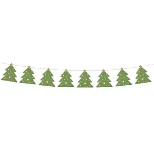 P'TIT Clown re22837 - Guirlande sapins de Noël 3 mètres