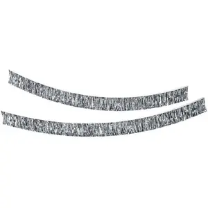 Guirlande Cheveux d'ange Argent 15 cm
