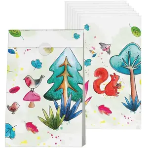 Comparateur de prix : Lot de 8 sachets anniversaire Animaux de la forêt