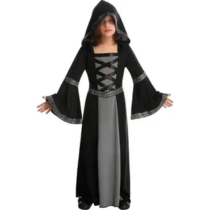 Déguisement enfant prêtresse noire taille 7/9 ans FETE-22037 pas cher