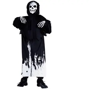 Déguisement Enfant Squelette Phosphorescent - PTIT CLOWN - Halloween -... pas cher