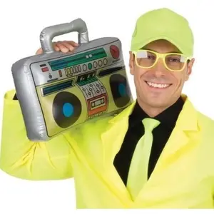 Comparateur de prix : P'TIT Clown re22681, Lecteur radio Cassette rétro gonflable