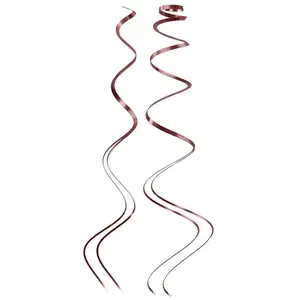 Lot de 12 spirales métalliques à suspendre Rose Gold