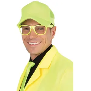 Comparateur de prix : Casquette jaune fluo