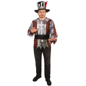 Déguisement squelette Vaudou taille S/M FETE-22137 pas cher